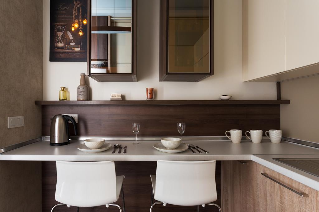 Modern double bedroom Apartment in Arkadia Odessa Buitenkant foto